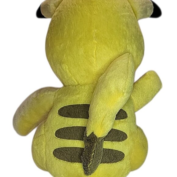 2011 Japanese Pokedoll Pokemon Center Pikachu Plush Tag Item 11" Tall sitting - Picture 2 of 6